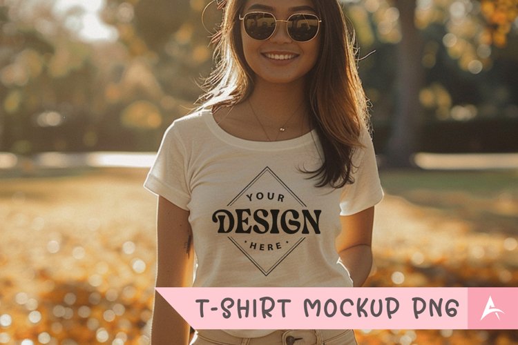 White Tshirt Mockup Image 3