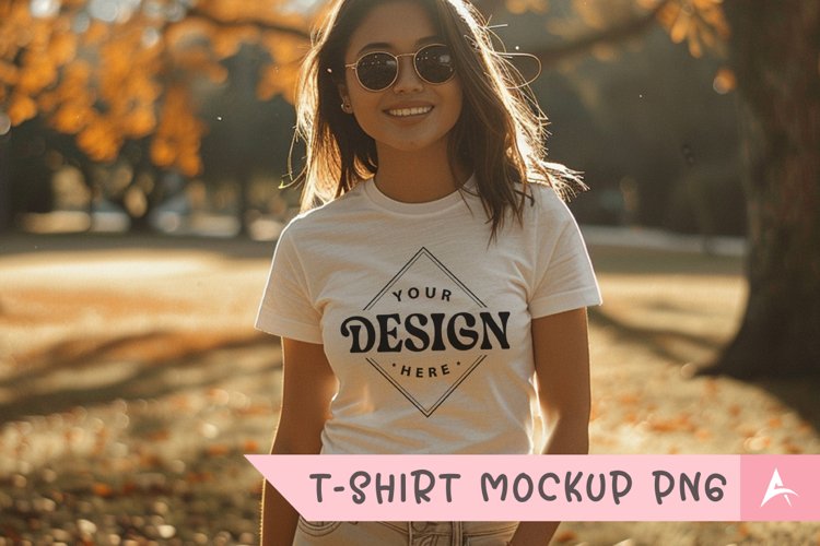 White Tshirt Mockup Image 22