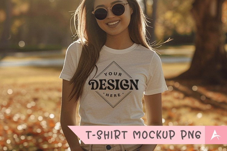 White Tshirt Mockup Image 14