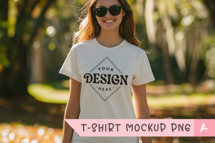 White Tshirt Mockup Image 11