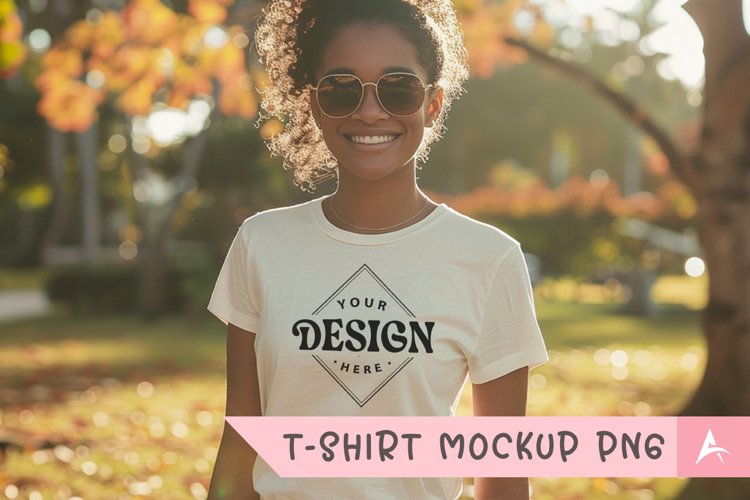 White Tshirt Mockup Image 21