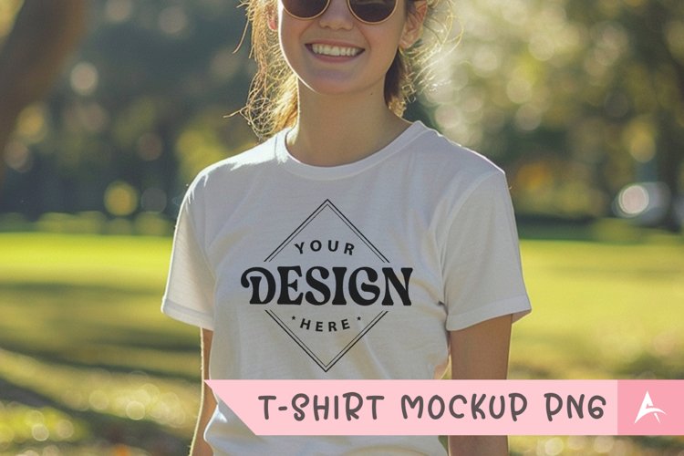 White Tshirt Mockup Image 5