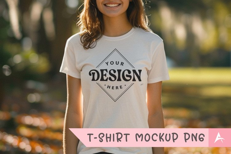 White Tshirt Mockup Image 4