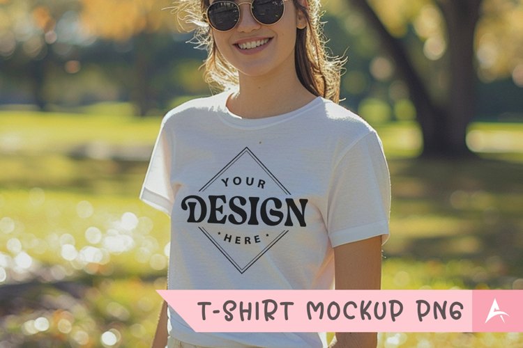 White Tshirt Mockup Image 2