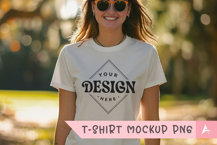 White Tshirt Mockup Image 11