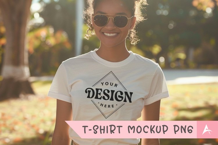 White Tshirt Mockup Image 20