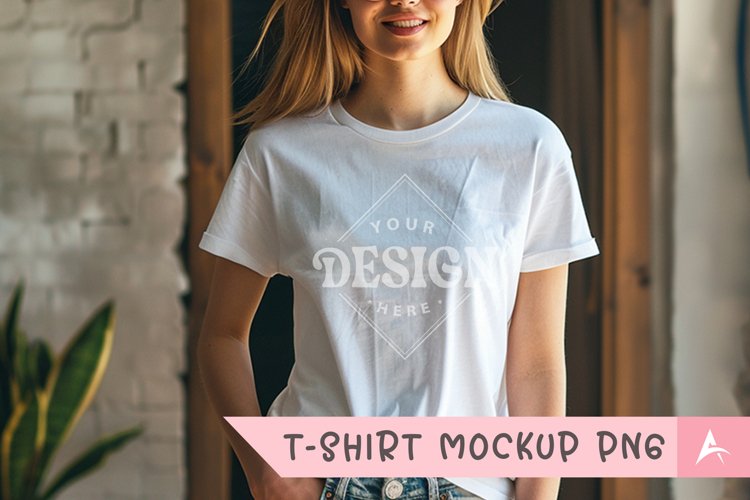 White Tshirt Mockup