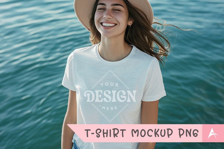 White Tshirt Mockup