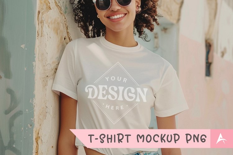 White Tshirt Mockup Image 20