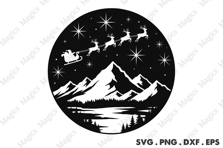 Sleigh Svg Image 19