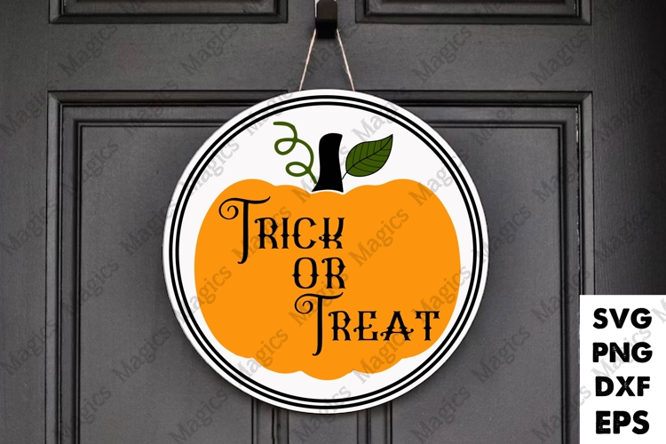 Trick Or Treat | Halloween SVG Sign