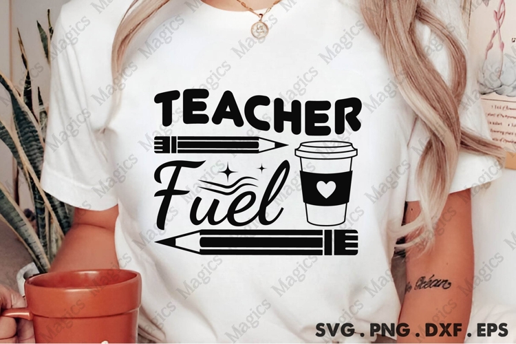 Teacher Fuel Svg