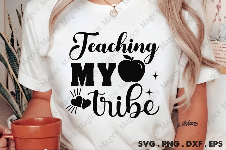 Teaching My Tribe Svg
