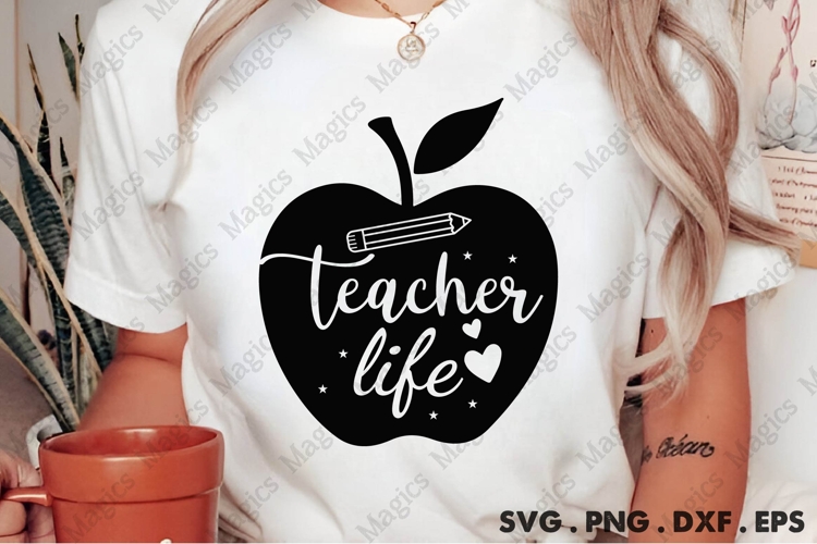 Teacher Life Svg