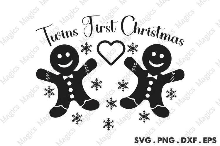 Twins First Christmas Svg | Christmas Svg Design