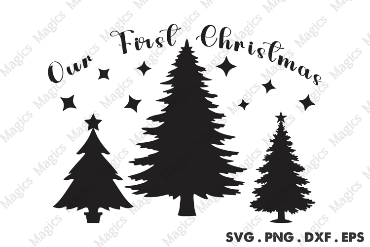 Our First Christmas Svg | Christmas Svg Design
