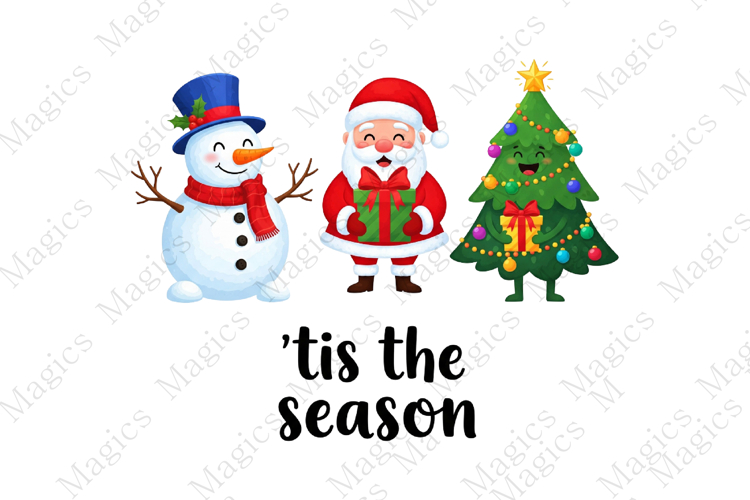 Merry Christmas Clipart Image 9