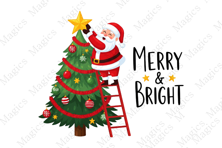 Merry Christmas Clipart Image 8