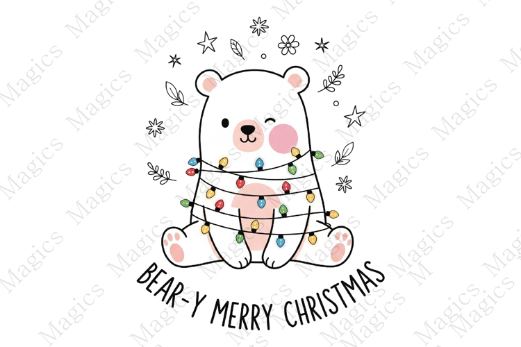 Merry Christmas Clipart Image 24