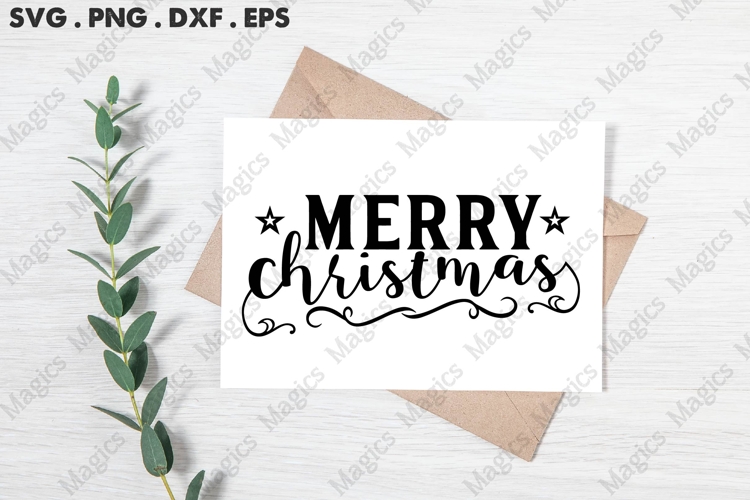 Merry Christmas Svg