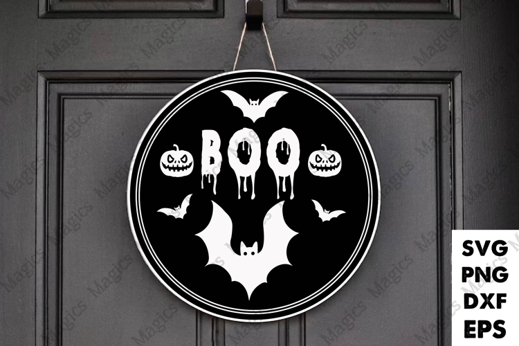Boo | Halloween SVG Sign