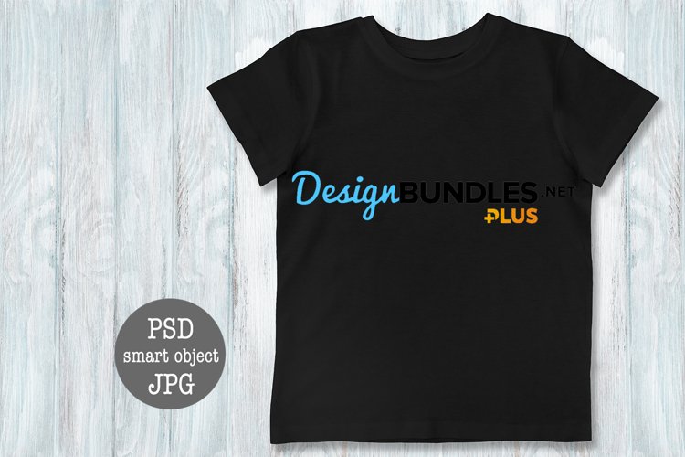 Black Tshirt Mockup Image 20