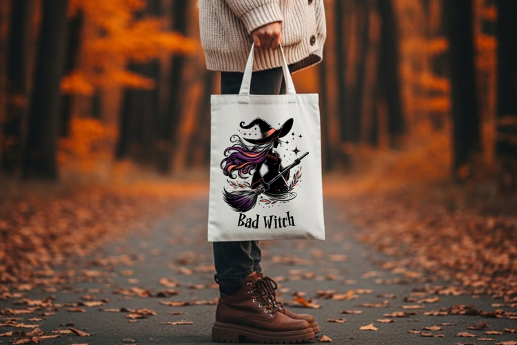 Bad Witch Hat Broom Halloween Spooky Funny Sarcastic PNG