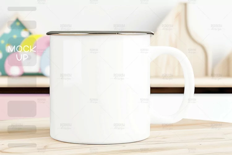 Stainless Steel Cup Mockup Photo I Cup White Mockup