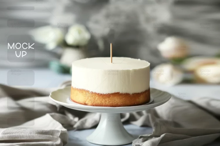 Cake Topper Mockup Photo I Cake Photo Mockup