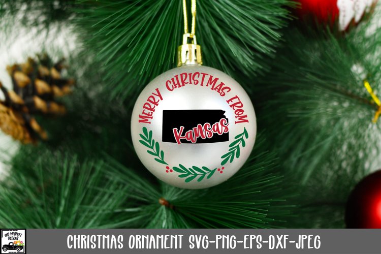 Round Christmas Ornament Svg Image 18