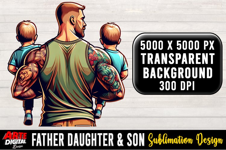 Fathers Day Sublimation Designs Image 21