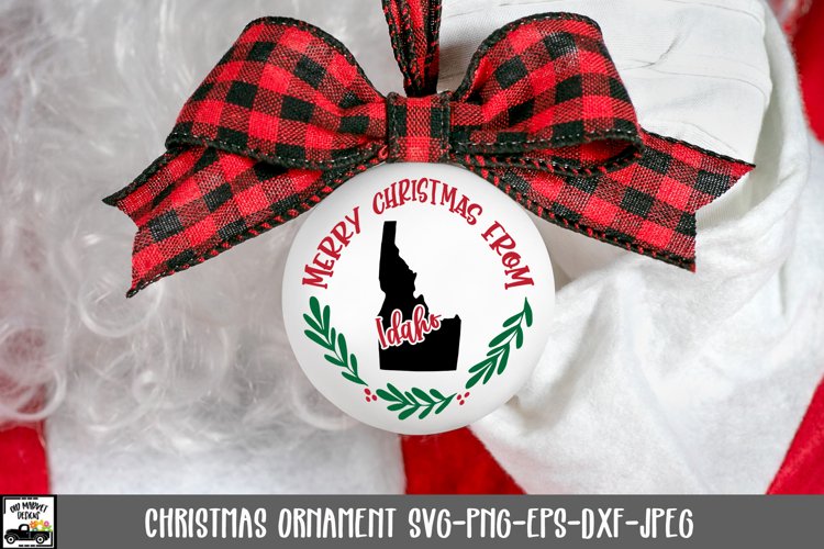 Round Christmas Ornament Svg Image 22