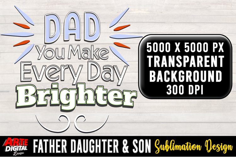 Fathers Day Sublimation Designs Image 12