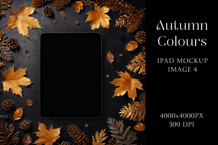 Autumn Colours IPad Mockup 4
