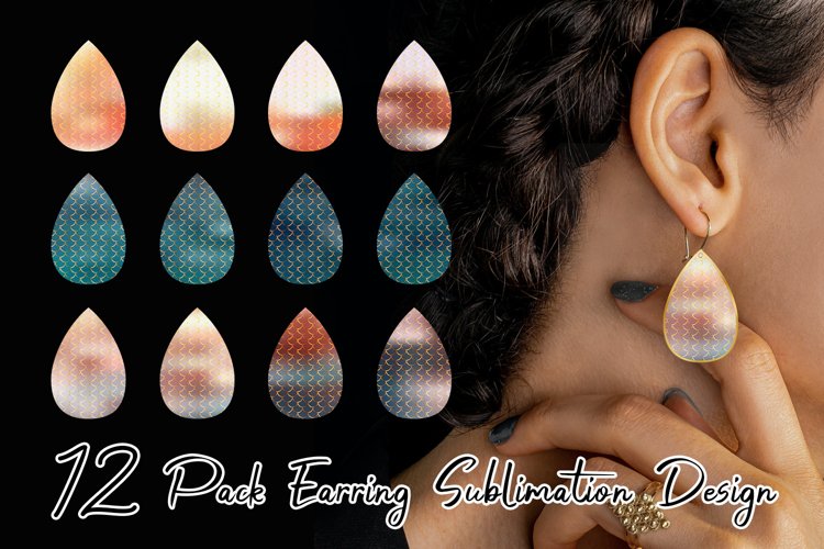 Sublimation Earring Designs Image 20
