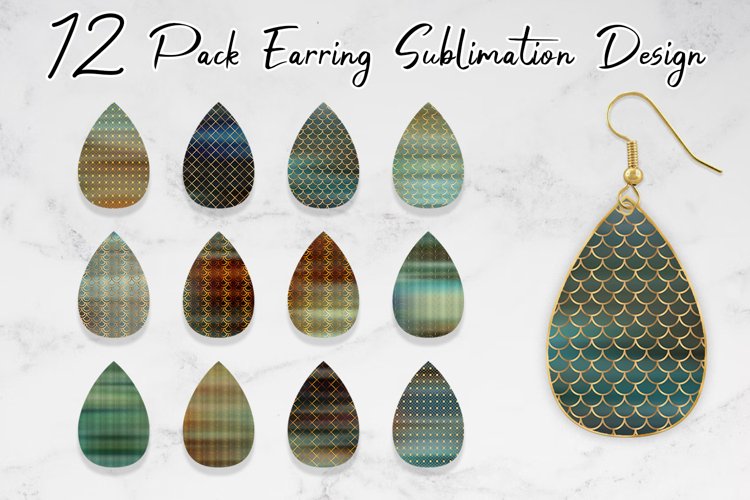 Sublimation Earring Designs Image 10