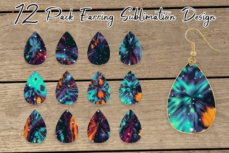 Sublimation Earring Designs Image 2