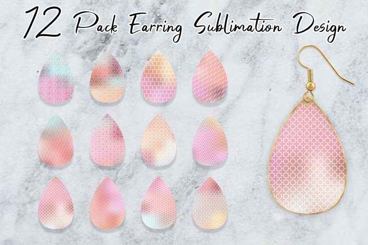 Sublimation Earring Designs Image 21