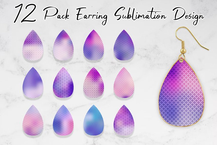 Sublimation Earring Designs Image 6