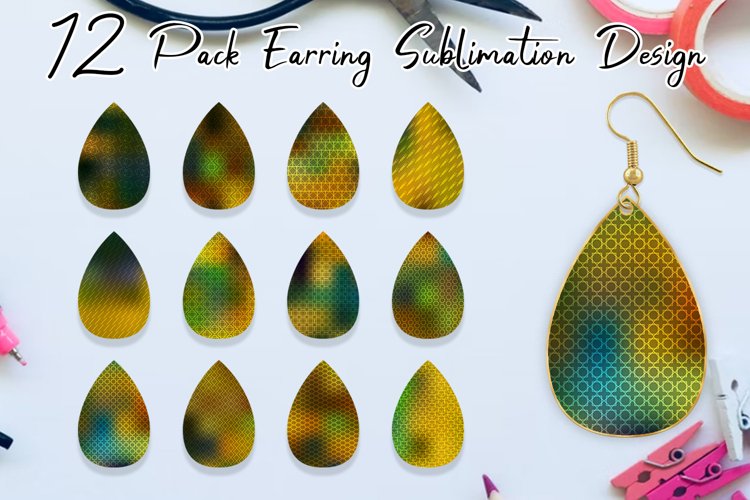 Sublimation Earring Designs Image 15