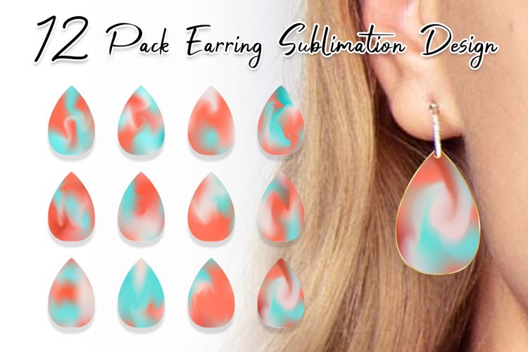 Sublimation Earring Designs Image 10