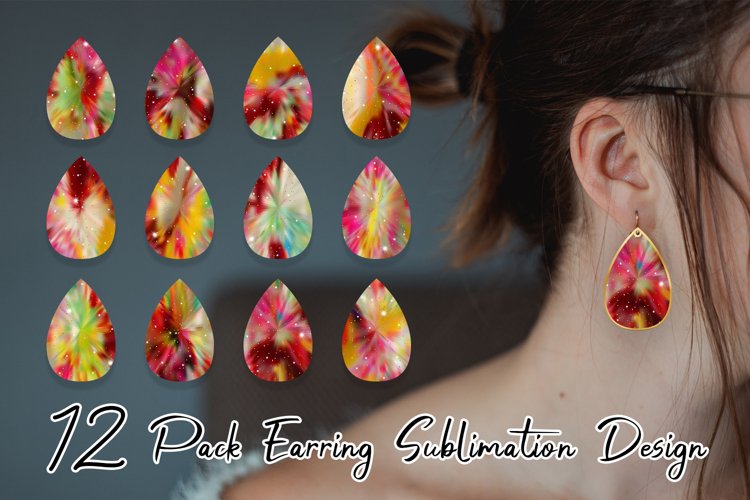 Sublimation Earring Designs Image 19