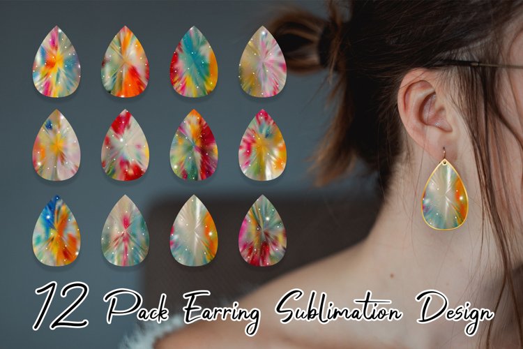 Sublimation Earring Designs Image 8