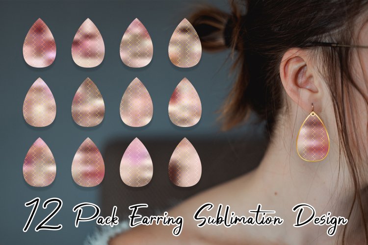 Sublimation Earring Designs Image 22