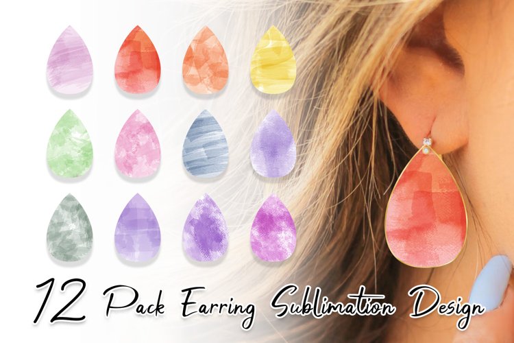 Sublimation Earring Designs Image 3