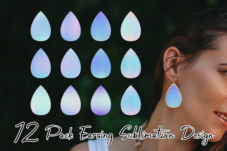 Sublimation Earring Designs Image 15