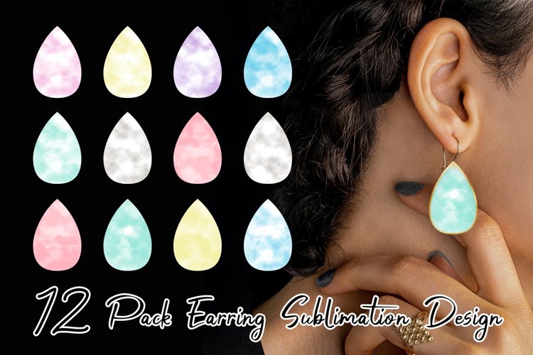 Sublimation Earring Designs Image 16