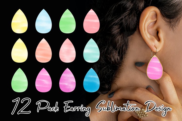Sublimation Earring Designs Image 3