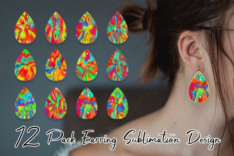 Sublimation Earring Designs Image 11