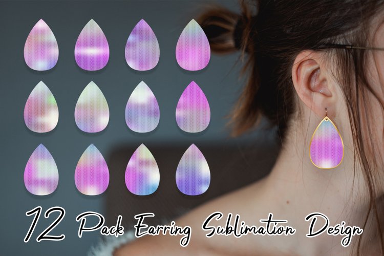 Sublimation Earring Designs Image 12